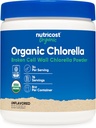 Nutricost Biologische Chlorella Poeder 8oz - 3000mg per portie - Non-GMO, Glutenvrij