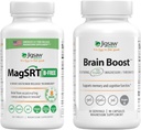 Jigsaw Health Magnesium Bundle 124; MagSRT (B-Free), 240 Tablet, dan Brain Boost, 90 Kapsul