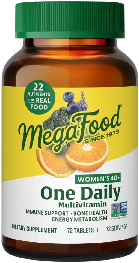 Megafood naisten 40 + yksi päivä monivitamiinitabletit, 72 CT