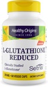 Origines saines L-glutathion 250 mg (Sétria, non-OGM, sans gluten, antioxydant, soutien immunitaire, soutien de la peau), 60 capsules de légumes