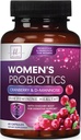 Probiotikoak Women Digestive Health Support - 60 Billion CFU Women's Probiotic, 16 Strains, pH Balance, Vaginal Support with Cranberry for Gut Health, Urinary & Immune Support - 60 kapsulak
