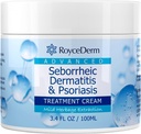 Roycederm Seborrheic Dermatitis Cream, Scalp Treatment for Psoriasis, Folliculitis, Сухий Scalp, Dandruff, Anti-Itch Cream for Soothing Relief
