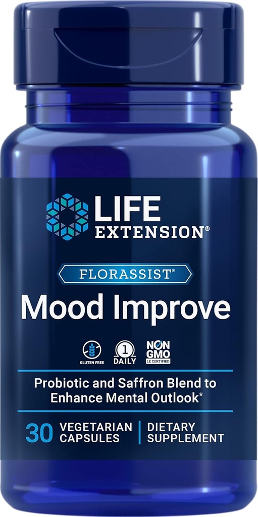 Life Extension Florassist Mood, 30 kapsulak