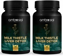 AMBROSIAL Milk Thistle Capsules - Pack med 2-120 kapslar