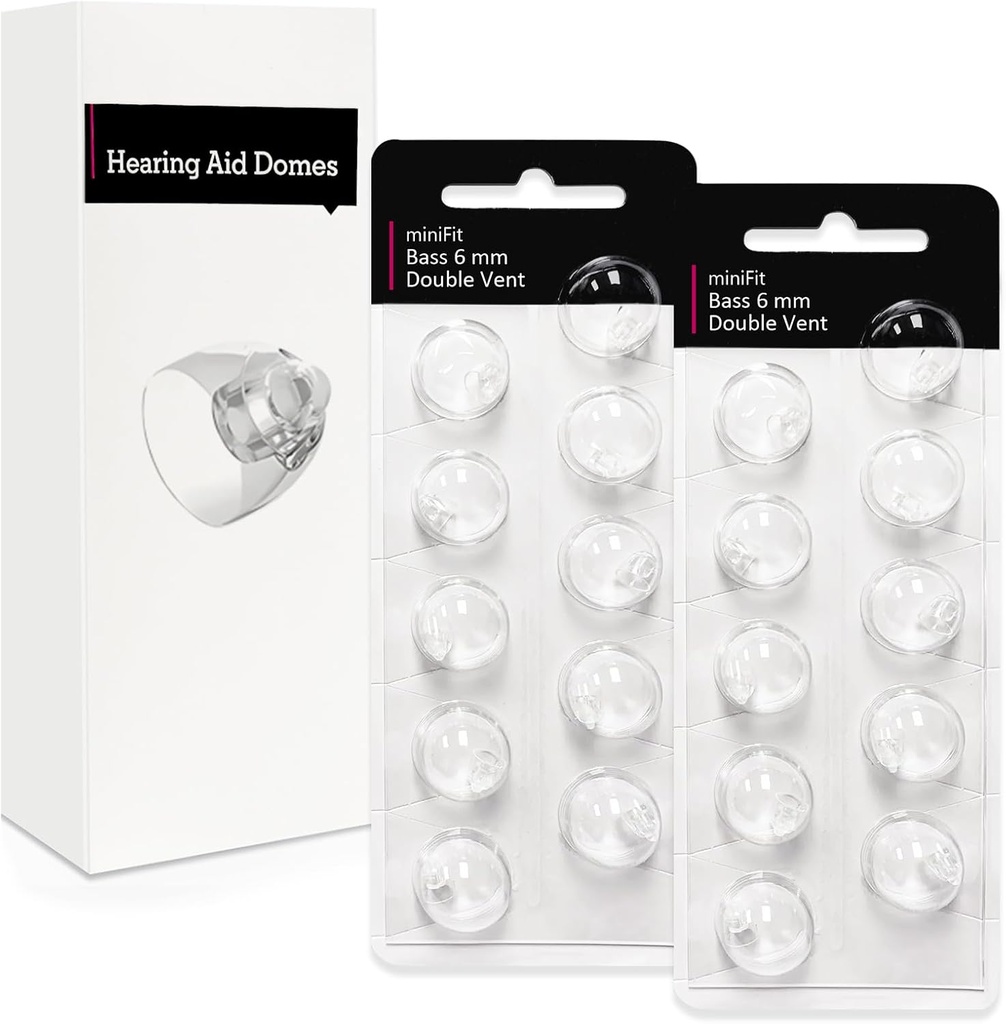 Oticon Minifit, Oticon Hearing Aid Supplies, 교체 부품 액세서리를 위한 범용 Oticon 돔 (20 PC)