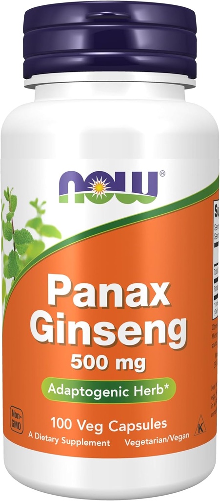 Sekarang makanan: Panax Ginseng, 100 caps