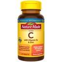 Nature Made Super C, Vitamin C and Zinc with Vitamin D3, Dietary Supplement for Immune Support, 60 Tablets, 60 Day Supply