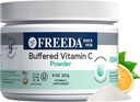 FreeDA Bowder Cowder (Calcium Ascorbate) – Không-Acidic, Stmach-tình bạn C cho các cá nhân nhạy cảm – Vegan, Kosher, Sugar- Free Imune Sup – 8oz