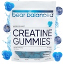 Bär Balanced Creatine Gummies für Männer & Frauen - Creapure® Creatine Monohydrate, L-Theanine, L-Tyrosine & B12 für Muskelwachstum, Stärke, Fokus, Energie & Gesundheit - Niedrige Kalorien, Zuckerfrei, & Vegan