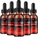 Sugar Six Drops Formula sana - Gocce supplemento dietetico - Gocce liquide extra-forza SugarSix, Sugar Six Drops Recensioni (5 pacchetto – 5 mesi di fornitura)