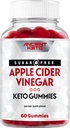 Keto Sugar-Free ACV Gummies with the Mother - ניקוי ודקוקס, תומך במשקל בריא, בריאות החיסון, ו- Gut בריאות - טבעוני, ללא סוכר
