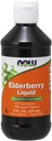 Now Foods Elderberry נוזל, 8 Oz (Pack of 2)