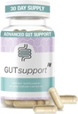 IBDassist ™ Gut Support PM - Nighttime Gut Health & Digestion Supplement - Bloating Relief & Restful Sleep * - Obsahuje kalzující byliny jako melatonin, heřmánek, Lemon Balm, Ginger & Více - 30 Kapsle