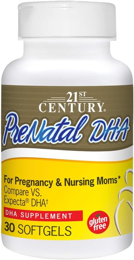 21st Century PreNatal DHA Softgels - 30 ct, 3 kpl pakkaus