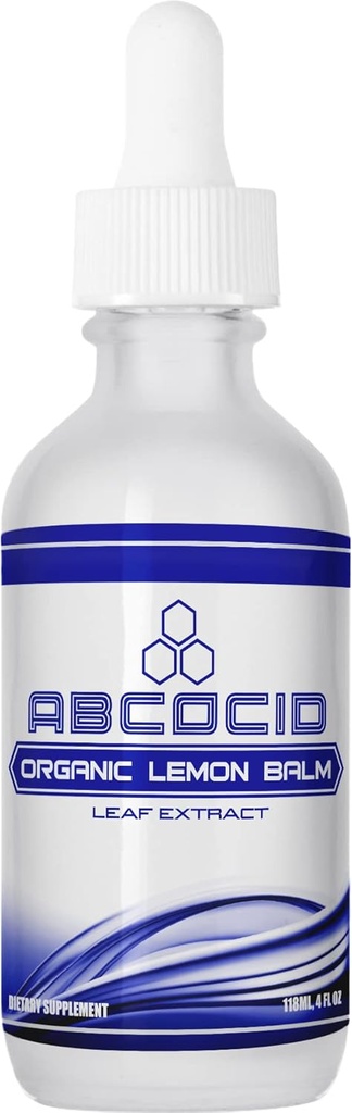 Organic Lemon Balm 540 mg,4 Oz Liquid, 240 μερίδες, Κατασκευασμένη στις ΗΠΑ, Γρήγορη απορρόφηση, ποιοτικά συστατικά, τρίτο μέρος δοκιμαστεί,Non-GMO, GMP Πιστοποιημένα, σκληρά-ελεύθερο προϊόντα