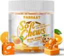 Eisen weiche Kaugummi Ergänzung mit Vitamin C | Orange Flavored | Gluten Kostenlose | Eisen Ergänzung für Frauen Männer und Kinder | 60 Graf | 2 Monat Versorgung