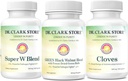 Dr Clark veikals Intestine Atbalsts & Cleanse Kit - ar Freeze-Dried Green Black Walnut Hulls, Wormwood, un Cloves-Palīdzība uzturēt optimālu zarnu funkciju