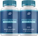 Prostapure supplement til mænd - Prosta Pure Advanced Energy Pills, Prostapur maksimal styrke kosttilskud Prostapu til mænd sundhed supplement, anmeldelser (2 Pack - 120 kapsler)