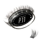 Lashify Plushy 11mm Gossamer pillák fekete, könnyű DIY hamis pillák egy terjedelmes mégis természetes megjelenés