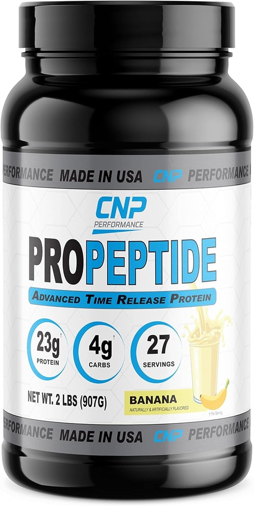 CNP ProPeptide, Professional Grade Protein Powder, Advanced Nutrition Supplement (Banana, 2 libra)