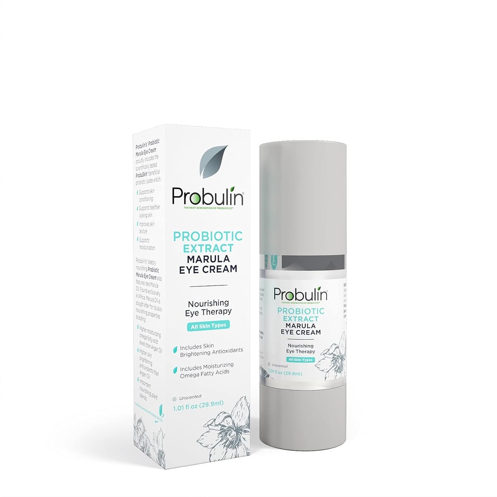 Probiotický extrakt oční krém, Nurishing Eyes terapie pro ženy, Péče o pleť Hydratační gel s Marula Oil a antioxidanty, 1.01 oz