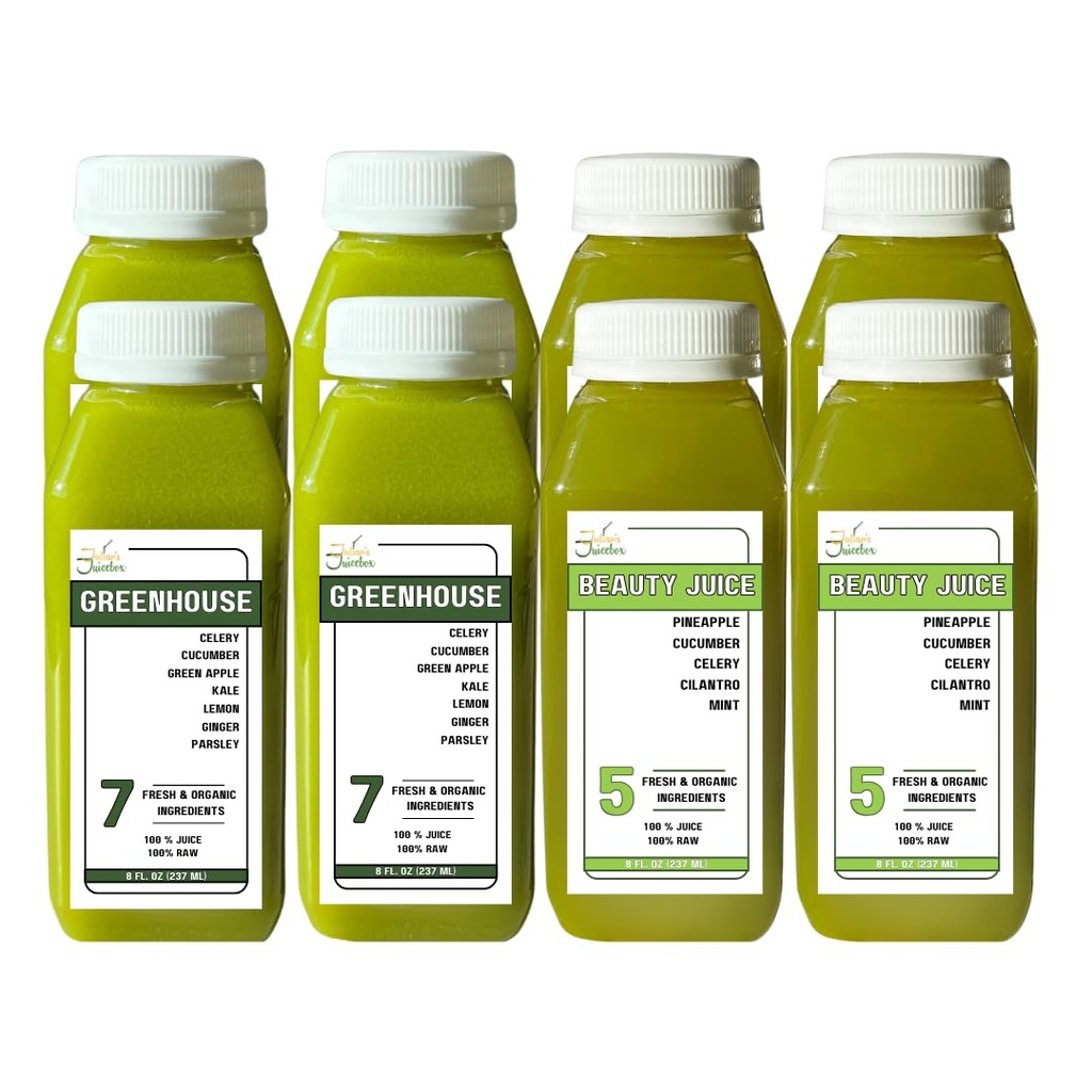 7 Day Organic Raw Low Sugar Juice Cleans - Galdu pisua, Kurba Cravings & Reboot Your System - Bikaina haurrentzat ere!