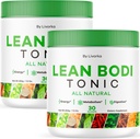 (2 Pack) Lean Body Tonic Powder, Lean Body Tonic, LeanBody Powder, LeanBodyTonic, Lean Body Powder, Lean Body Tonic Powder Advanced Formula, Lean Body Powder All Natural, 60 Serve per 2 Mesi
