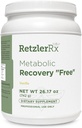 HormonSynergy Metabolic Recovery Formel - Optimale Gastrointestinal, Hepatic und Darm GHI Unterstützung - Zucker und Stevia freie Vanille