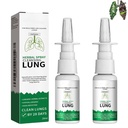 Upgrade Organic Herbal Lung Cleanse Spray, Onnature Herbal Spray Cleansing Lung, Lung Cleansing Spray Dukung for Lung Detox for Smokers (2PCS)