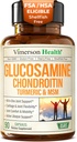 Glucosamine Chondroitin MSM - Glucosamin Sulfate 1500 mq, Chondroitin və MSM olan Qadınlar və Kişilər üçün birləşdirilməsi – Avtomobiltilage, AİXT və Flexability üçün – 90 Capsules