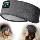 Perytong Sleep Headband - Bluetooth Spící sluchátka pro boční spáče - Sluchátka pro Spící Komfortní Čelenka s tenkým reproduktorem Mikrofon Dárkové nápady pro ženy