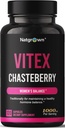 Natgrown Vitex Chasteberry Supplemento per le donne 1.000 mg - Supporta l'equilibrio ormone e fertilità - Agnus Castus Chaste Tree Vitex Berry Fruit Extract Capsules - 120 Ct