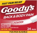 Goody's Back and Body Pain Relief Powder, 24 ct.