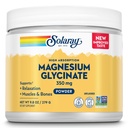 SOLARAY Magnesium Glycinate Powder 350 mg - High Absorption Magnesium Glycinate Supplement - Bones, Muscle and Relaxation Support - Unflavored, Vegan, Gluten Free, 60-Day Guarantee, 50 Servings, 9.8oz