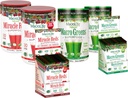 MacroLife Survivor 6-Count Bundle, 2 Macro Greens 10 oz +1 Packet Box (12ct), 2 Miracle Reds 10 oz +1 Packet Box (12ct)