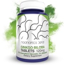Nootròpics Depot Ginkgo Biloba va extreure taules de l'Ivy 120mg 90 Compte 166 El 10% de Kaempferol Glycore + 2% Bilobalide Help Promote Cognitive i funció vascular