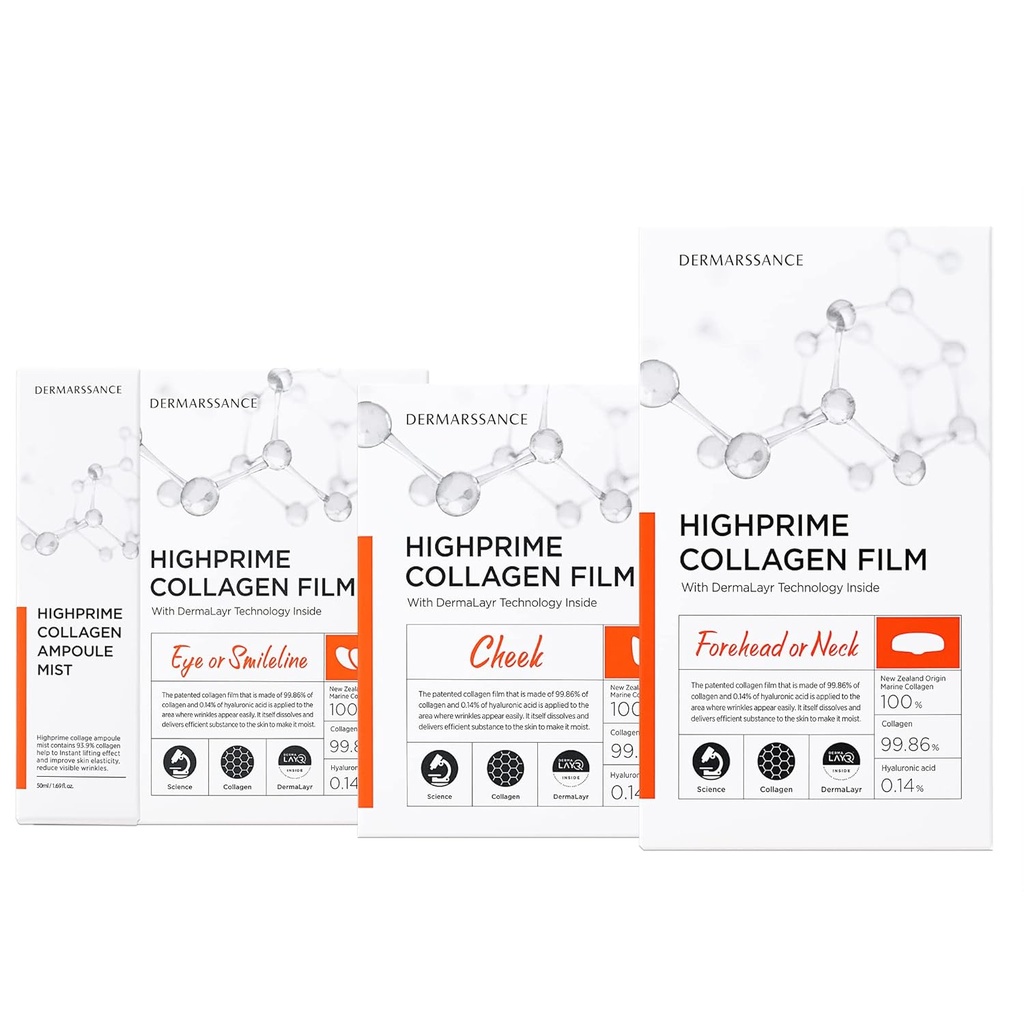 Highprime Collagen Film & Mist Kit - Täydet 5 istuntoa