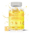 HMB and Leucine Gummies, with 3000mg HMB and L-Leucine Supplement for Muscle Recovery, Muscle Mass & Improve Endurance, for Men & Women, Non GMO, Vegan,Gluten Free, Lemon Flavor, 120 Gummies