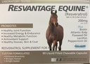 Equine Supplement 60 tuggbara resveratrol Liquid Fyllda kapslar för hästar