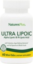 Natures Plus Ultra Lipoic - 60 Bi-Layered Mini-Tabs - Підтримує безкоштовні радіаційні оборони з пробіотиками, Nutrients & Whole Food Concentrates - Gluten Free - 30 Сервінги
