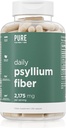 Kişi Daily Psyllium Husk Fiber Təhlükəsizlik və Qızıl Sağlamlıq Təhlükəsizliyi və Qızıl Sağlamlıq Təhlükəsizliyi və Qızıl Fiber Toz, 2,175mg Ümumi Xidmət və 250 Kapsüller