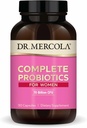 Mercola doktoreak Probiotics for Women - Supports Gut, Vaginal & Immune Health - dauka Lactobacillus Strains - Non-GMO, Gluten-Free & Soy-Free - 90 kapsula (90 zerbitzatu)
