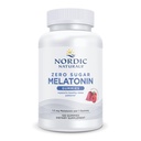 Nordic Naturals Zero Sugar Melatonin Gummies, Raspberry - 120 Gummies - 1.5 mg Melatonin - Great Taste - Restful Sleep, Antioxidant Support - Non-GMO, Vegan - 120 Servings
