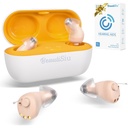 Hearing-Aids - Premium Reschargaeable Hearing-Aid for Elder / Senior Hearing Loss with Superior Noise Cancellation, Invisible Hearing Aids with Charging Case, Long Lasting Up to 150hrs