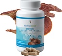 Gosh Grey Reishi Mishi Msules, Extractedor d'espectres super força complet, la sala natural d'Autong suplementaris per a adults, Mumshing Mshuix, suport de salut, Vegetarian, 400MG, 90 CT