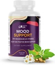 Food Support Supplement 124; rolig støtte støtte støtte med Ashwagandha, GABA 5-htp, St John 's Wort, B6-vitamin og B12 til søvn, afslapning, og Cortisol Manager