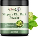 Slippery Elm Bank Powder 240g - Taimne toidulisand soojenduseks kõri, leevendab köha ja toetab seedetrakti tervist - mitte-GMO, gluteenivaba, taimetoitlane sõbralik