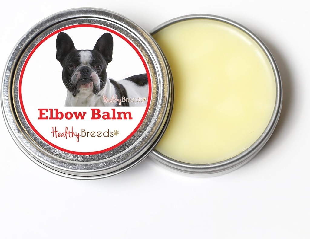 Veselīgs šķirnes franču buldogs suns Elbow Balm 2 unces