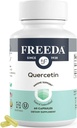 חינםDA Quercetin 500 מ"ג - תוסף Quercetin טהור לתמיכה Histamine & Immune, לב בריאות ואנטיoxidant הטבות - Gluten חינם, בריאות טבעונית עבור מבוגרים מוסמך כשר (60 קפסולות)